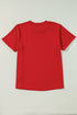 Washed Cotton Sequin Tree Graphic Tee