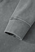Washed Drop Shoulder Side Slit Utility Layering Jacket