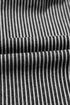 Washed Striped Pattern Casual Pocketed Denim Jacket
