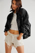 Washed Striped Pattern Casual Pocketed Denim Jacket