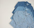 Washed Striped Pattern Casual Pocketed Denim Jacket