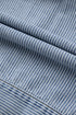 Washed Striped Pattern Casual Pocketed Denim Jacket