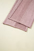Washed Tiered Patchwork Drawstring Wide Leg Pants