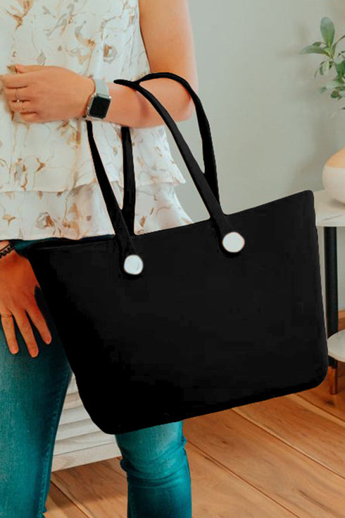 Waterproof Eva Detachable Strap Open Top Tote