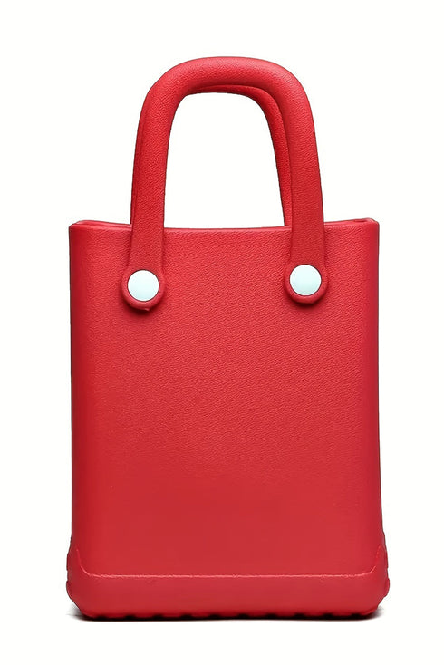 Waterproof Perforated EVA Rubber Open Top Beach Travel Tote