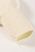 Wavy Stripe Pointelle Knit Crew Neck Sweater