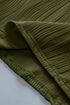 Wavy Textured Solid Minimalist Stretch Tee