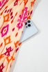 Western Abstract Geometric Printed Maxi Dress