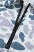Western Abstract Print Polo Collar Short Set