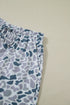 Western Abstract Print Polo Collar Short Set