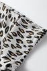 Western All Over Leopard Print Casual Tee Pant Set