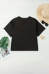 Western Aztec Bull Skull Graphic Print Tee