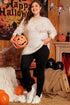 Western Aztec Print Loose Fit Pullover Sweater
