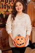 Western Aztec Print Loose Fit Pullover Sweater