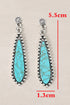Western Bohemian Vintage Inspired Alloy Stone Earrings