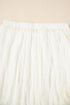 Western Boho Cascading Tiered Lace High Waisted Maxi Skirt
