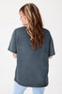 Western Boot And Floral Graphic Relaxed Cotton Tee