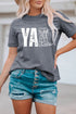 Western Boots And Yall Graphic Short Sleeve Tee
