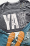 Western Boots And Yall Graphic Short Sleeve Tee