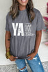 Western Boots And Yall Graphic Short Sleeve Tee