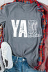 Western Boots And Yall Graphic Short Sleeve Tee