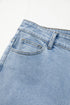 Western Bowknot Detail Boyfriend Cargo Denim Jeans