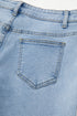 Western Bowknot Detail Boyfriend Cargo Denim Jeans