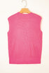 Western Bull Rider Graphic Sleeveless Knit Sweater Vest