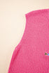 Western Bull Rider Graphic Sleeveless Knit Sweater Vest