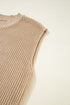 Western Bull Rider Graphic Sleeveless Knit Sweater Vest