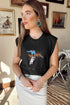 Western Bull Rider Graphic Sleeveless Knit Sweater Vest