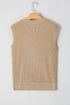 Western Bull Rider Graphic Sleeveless Knit Sweater Vest