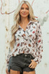 Western Cacti And Boot Print Button Up Shirt