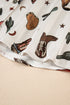 Western Cacti And Boot Print Button Up Shirt