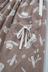 Western Cactus Cowgirl Hat Boot Print Drawstring Jogger Pants