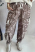 Western Cactus Cowgirl Hat Boot Print Drawstring Jogger Pants