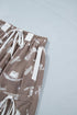 Western Cactus Cowgirl Hat Boot Print Drawstring Jogger Pants