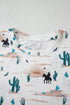 Western Cactus Graphic Print Crew Neck Short Sleeve Tee