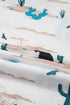 Western Cactus Graphic Print Crew Neck Short Sleeve Tee