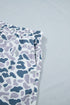 Western Camo Print Zip Up Tee And Short Loungewear Set