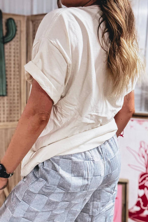 Western Coquette Cowgirl Elements Printed Relaxed Tee