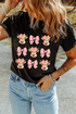 Western Cow Graphic Short Sleeve Crewneck Tee