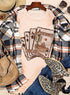 Western Desert Aces Graphic Print Short Sleeve Tee