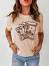 Western Desert Aces Graphic Print Short Sleeve Tee