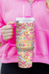 Western Geometric Print Stainless Steel Vacuum Insulated Tumbler