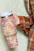 Western Geometric Print Stainless Steel Vacuum Insulated Tumbler