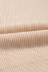 Western Graphic Mock Neck Sleeveless Ribbed Knit Top