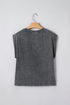 Western Graphic Print Distressed Cotton Blend Muscle Tee