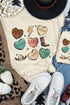 Western Heart Graphic Print Short Sleeve Relaxed T-shirt