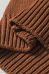 Western Horseshoe Pattern Short Sleeve Knit Sweater